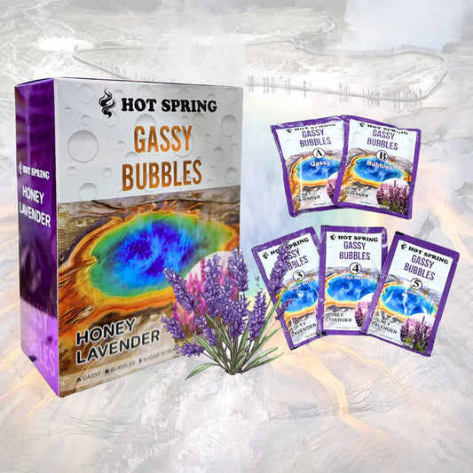 Hot Spring Gassy Bubble 5in1 - Honey Lavender