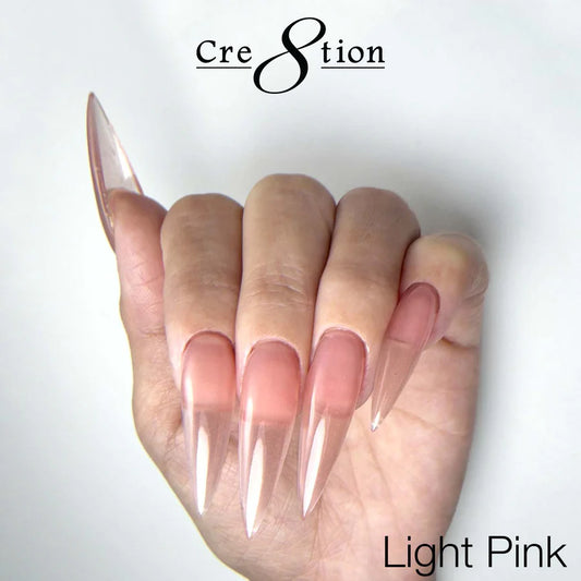 Cre8tion Poly Gel-Extension Gel In Tube 2oz - Transparent Light Pink