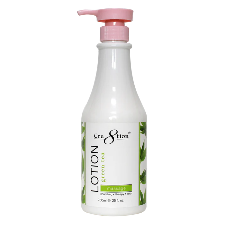 Cre8tion Hand & Body Massage Lotion - Green Tea