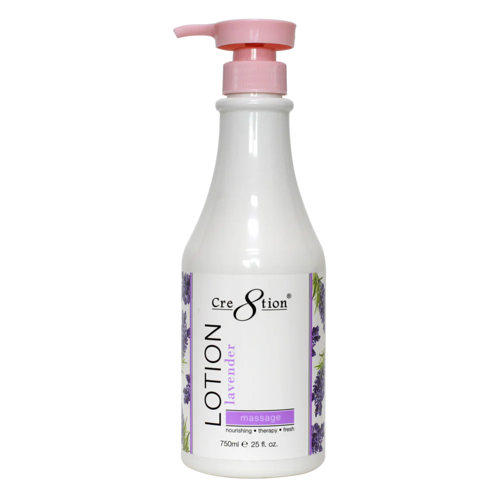 Cre8tion Hand & Body Massage Lotion - Lavender