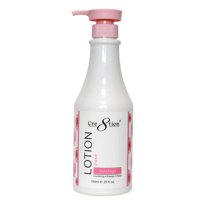 Cre8tion Hand & Body Massage Lotion - Rose