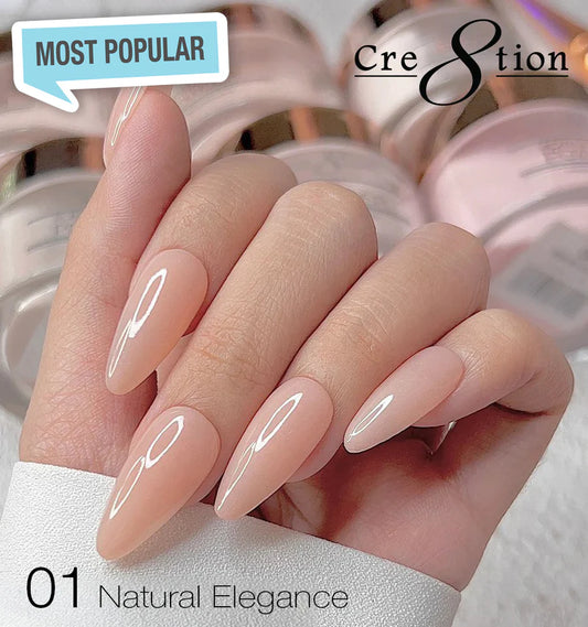 Cre8tion Natural Elegance Powder - 01