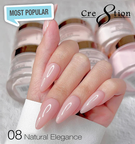 Cre8tion Natural Elegance Powder - 08