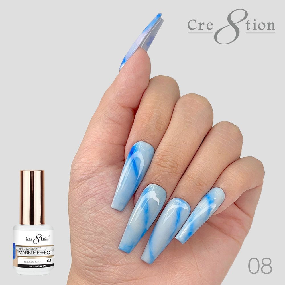 Cre8tion Marble Effect Gel #08