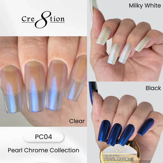 Cre8tion Pearl Chrome Nail Art Effect 1g - 04