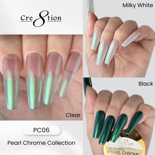 Cre8tion Pearl Chrome Nail Art Effect 1g - 06