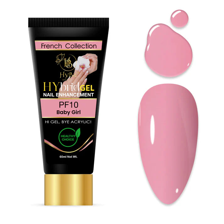 Hyba Hybrid Gel - HyGEL 60ml / PF10 - Baby Girl Pink