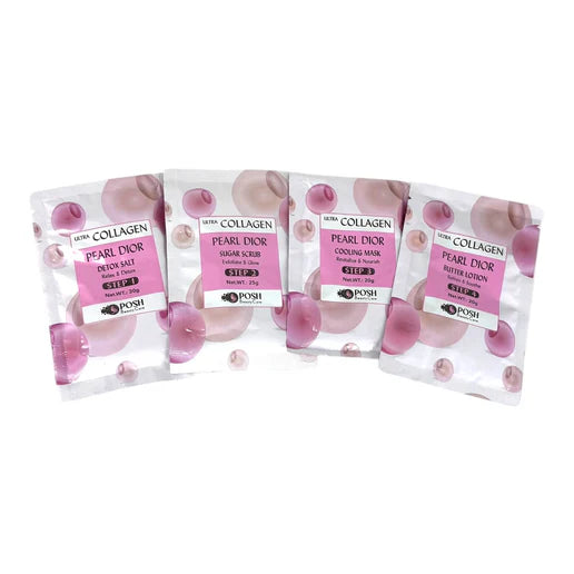 Posh Collagen Pedi Spa 4 Step - Pearl Dior