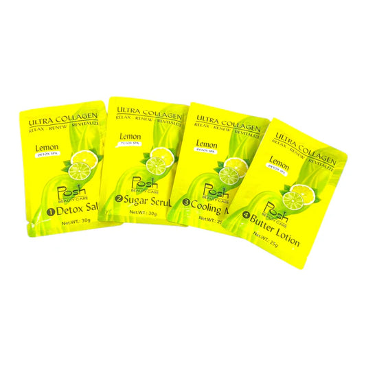 Posh Collagen Pedi Spa 4 Step - Lemon