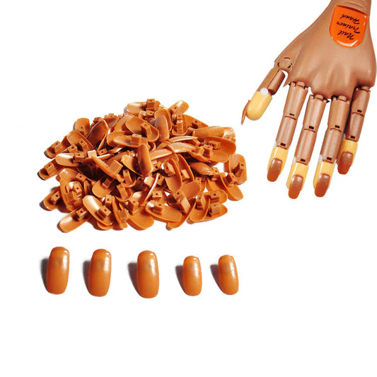 Replacement Nail Tips Training Hand 100pcs
