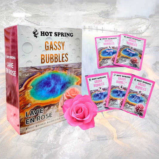 Hot Spring Gassy Bubble 5in1 - Lavie En Rose