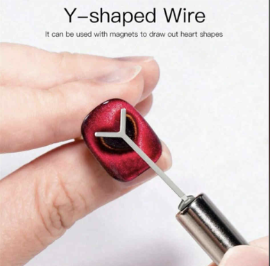 Pre-made Heart Shaped Clip For Cat Eye Magnet