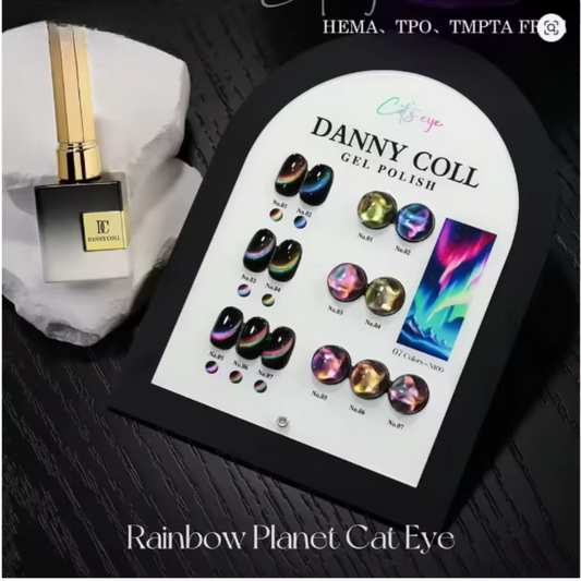 Danny Coll Rainbow Planet Cat Eye Gel