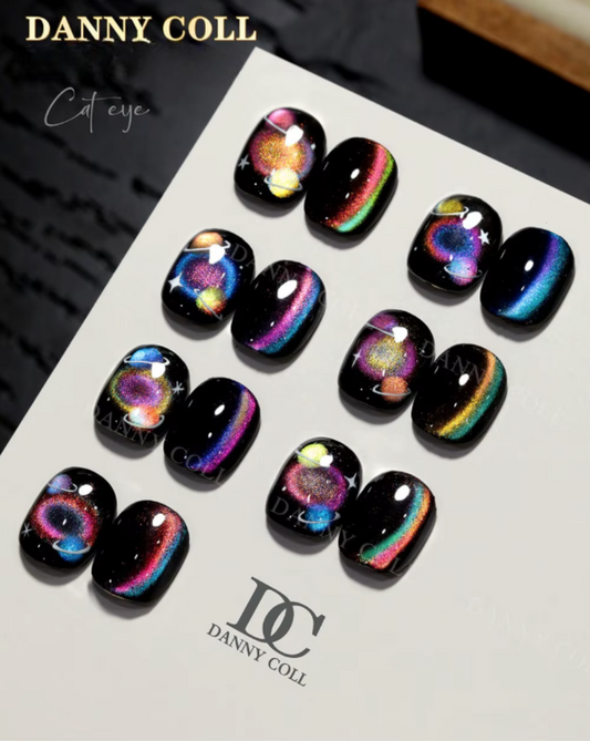 Danny Coll Rainbow Planet Cat Eye Gel
