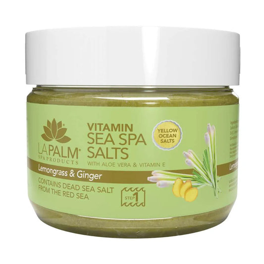 Lapalm Sea Spa Salts – Lemongrass Ginger