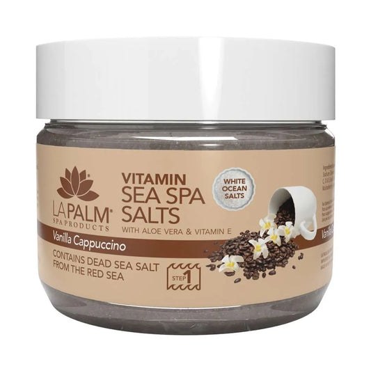 Lapalm Sea Spa Salts – Vanilla Cappuccino