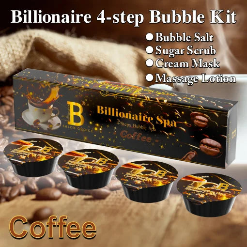 Billionaire 4 Steps Luxury Bubble Spa – Coffee