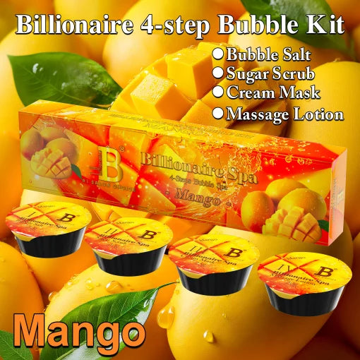 Billionaire 4 Steps Luxury Bubble Spa – Mango