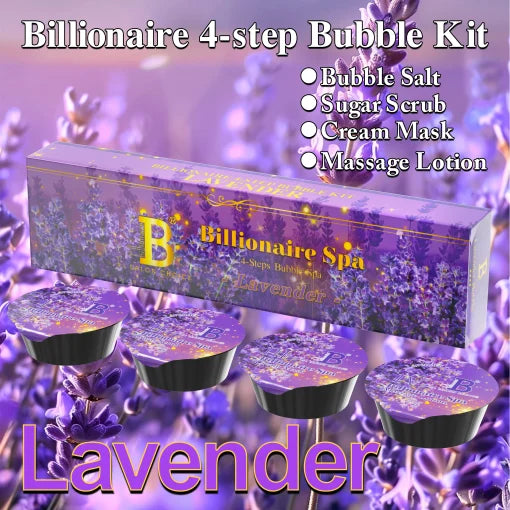 Billionaire 4 Steps Luxury Bubble Spa – Lavender