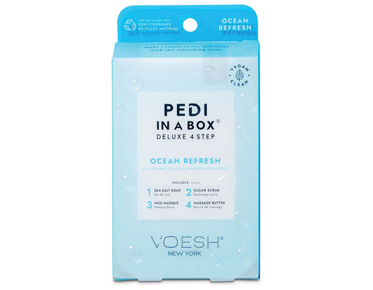 VOESH® Pedi in a Box 4 Step - Ocean Refresh