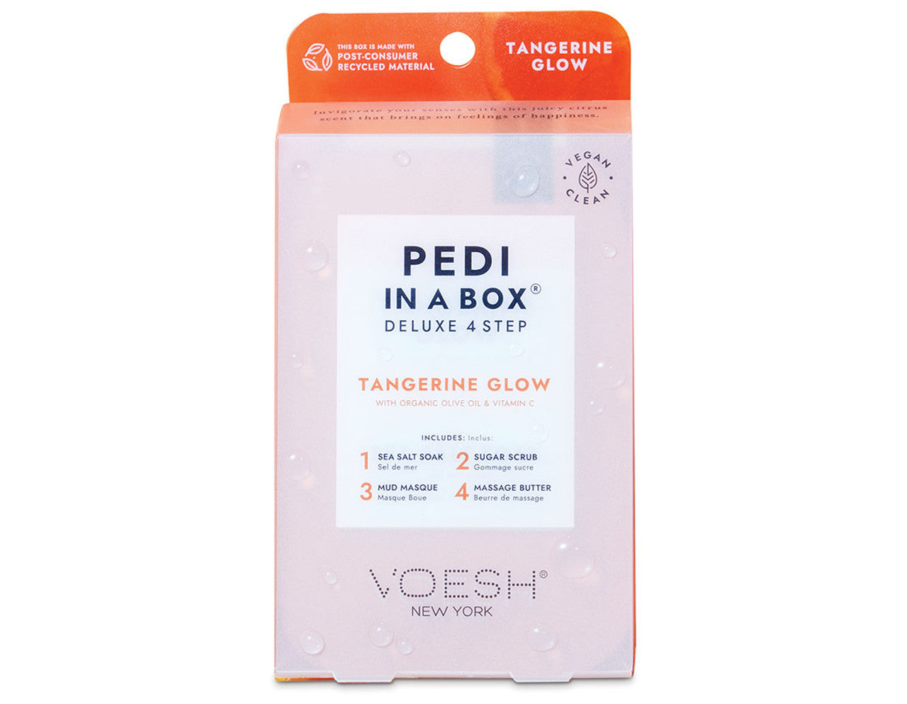 VOESH® Pedi in a Box 4 Step - Tangerine Glow