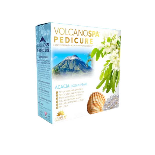 VolcanoSpa Pedi in a Box 6 Step - Ocean Pearl