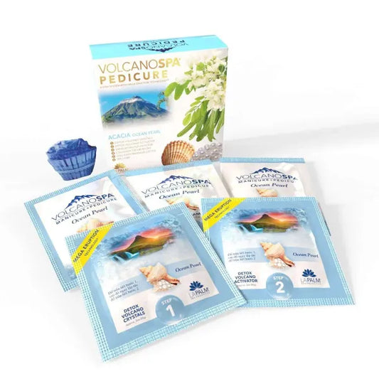 VolcanoSpa Pedi in a Box 6 Step - Ocean Pearl