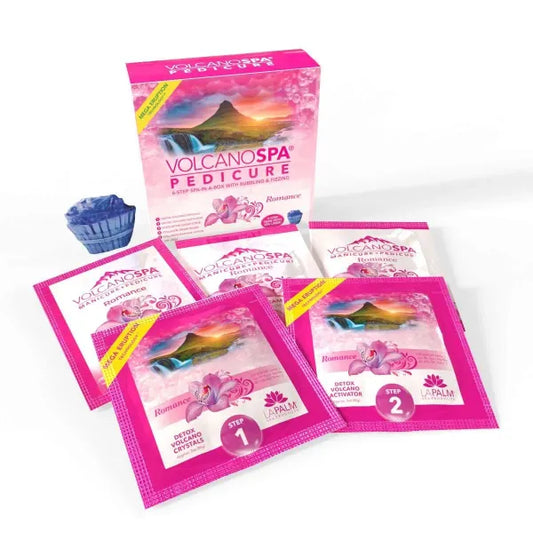 VolcanoSpa Pedi in a Box 6 Step - Romance