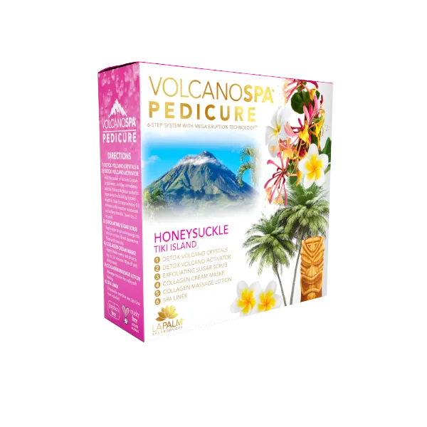 VolcanoSpa Pedi in a Box 6 Step - Honeysuckle