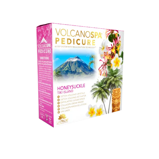 VolcanoSpa Pedi in a Box 6 Step - Honeysuckle