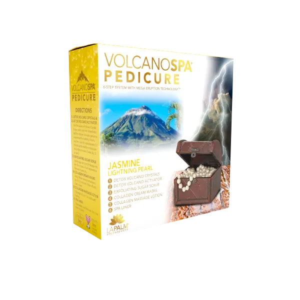 VolcanoSpa Pedi in a Box 6 Step - Jasmine