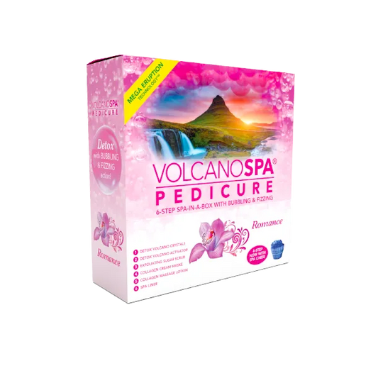VolcanoSpa Pedi in a Box 6 Step - Romance