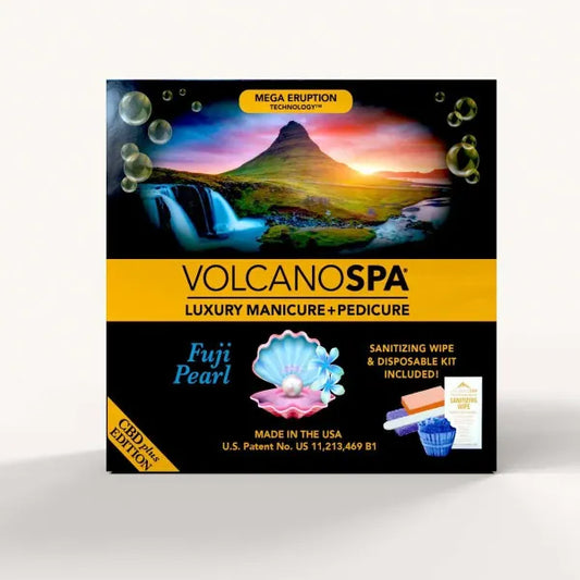 VolcanoSpa CBD Pedi in a Box 6 Step - Fuji Pearl