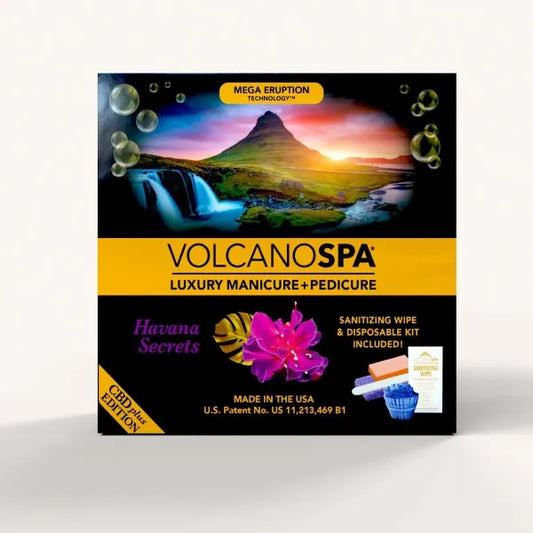 VolcanoSpa CBD Pedi in a Box 6 Step - Havana Secrets