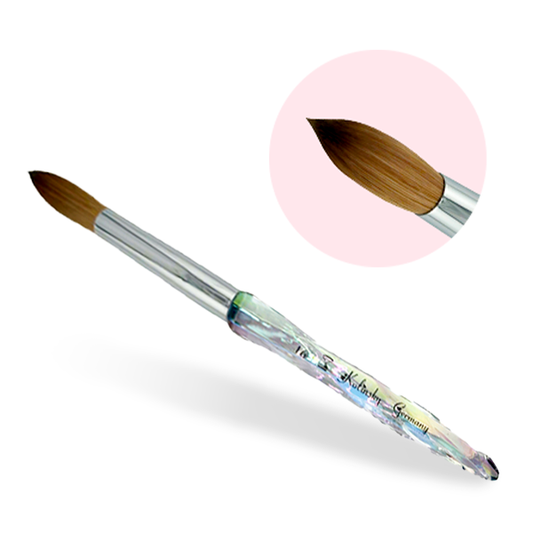 Z Brushes – Kolinsky – Acrylic Crystal Handle