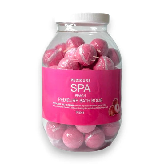 KAT Beauty Pedicure Spa Bomb - Peach