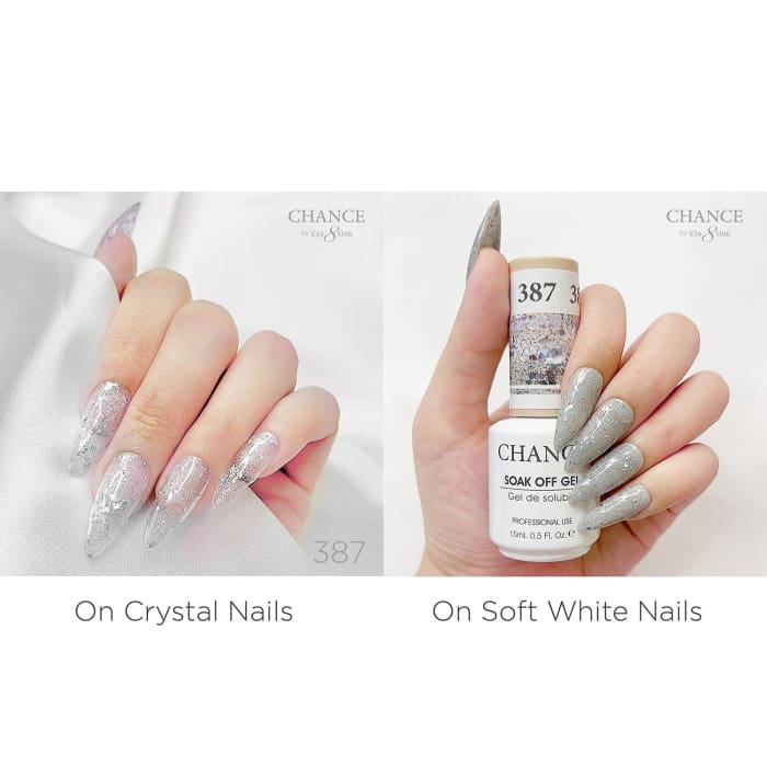 Chance Soak Off Gel 0.5oz - Diamond Dust Collection - 387