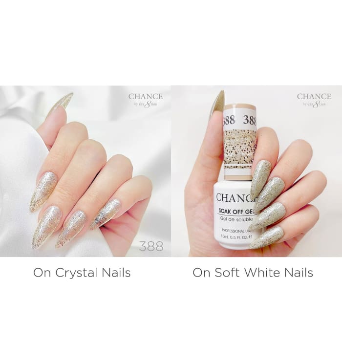 Chance Soak Off Gel 0.5oz - Diamond Dust Collection - 388