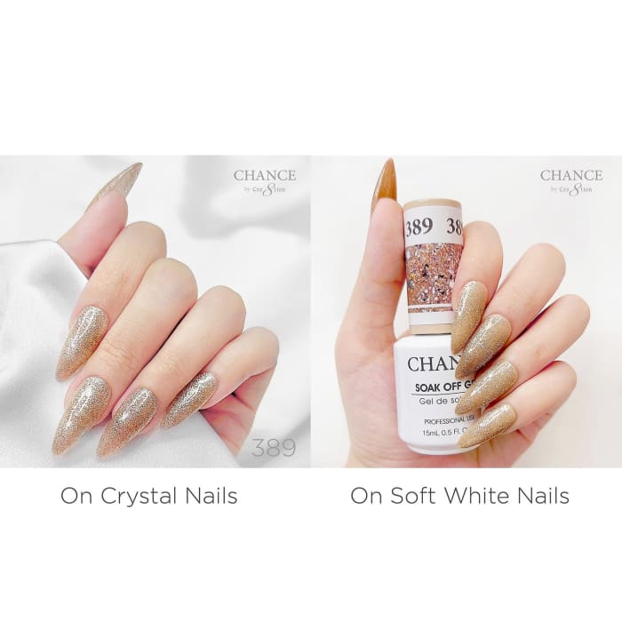 Chance Soak Off Gel 0.5oz - Diamond Dust Collection - 389