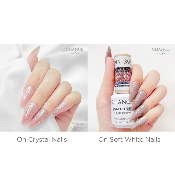 Chance Soak Off Gel 0.5oz - Diamond Dust Collection - 393