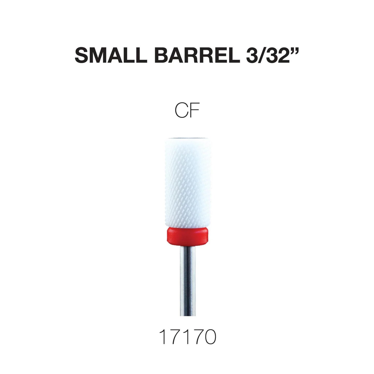 Cre8tion Ceramic Small Barrel Fine 3/32"