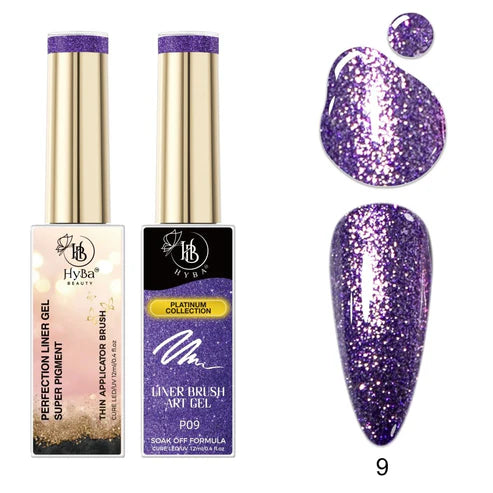 PLATINUM REFLECTIVE Gel Liner - P09
