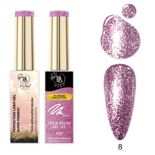 PLATINUM REFLECTIVE Gel Liner - P08