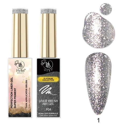 PLATINUM REFLECTIVE Gel Liner - P01