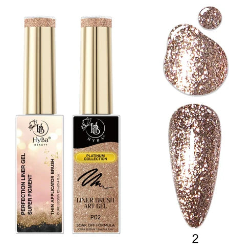 PLATINUM REFLECTIVE Gel Liner - P02