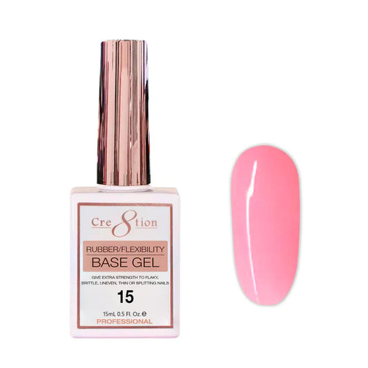 Cre8tion Gel Collection - Rubbers/ Flexibility Base #15