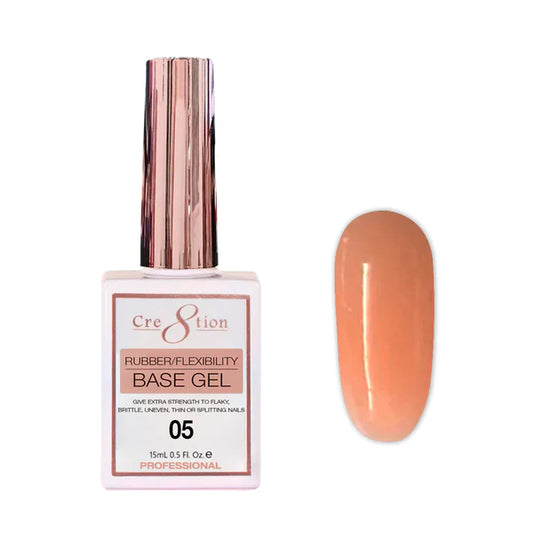 Cre8tion Gel Collection - Rubbers/ Flexibility Base #05