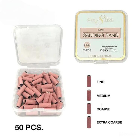Cre8tion Mini Pink Sanding Band 50 pcs/box