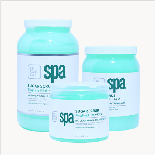 BCL Sugar Scrub - Tingling Mint + CBD