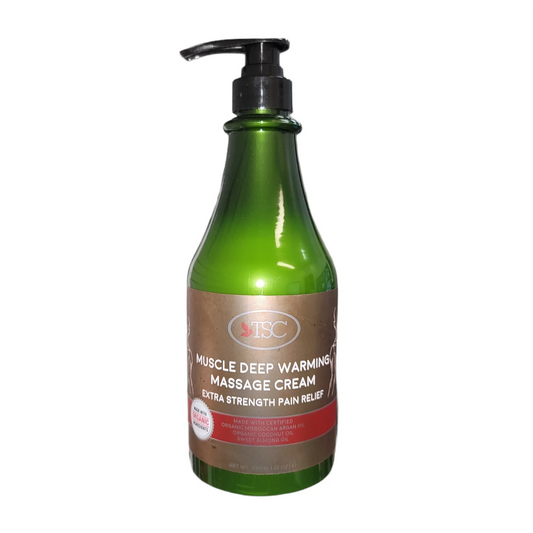 TSC Spa Organic Hand & Body Cream - Muscle Deep Warming